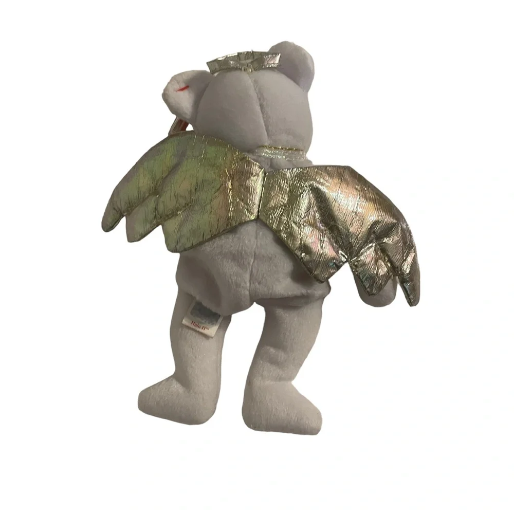 Ty Beanie Babies Buddies Halo Angel Wings Bears Plush Stuffed‎ Animals Set of 3